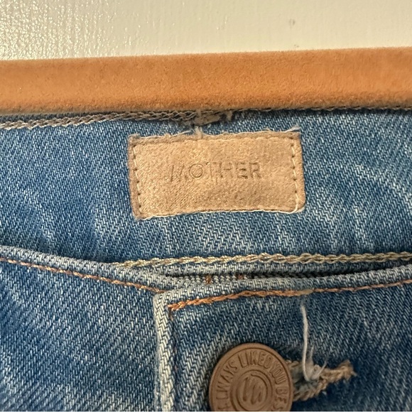 Mother The Tomcat Flood Jean Going Dutch New Womens 26 Button Fly - Picture 4 of 12